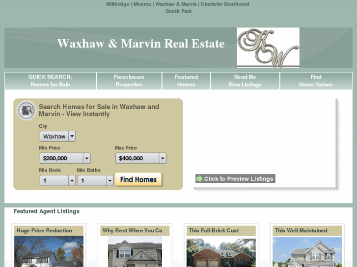 www.waxhaw-marvin-realestate.com