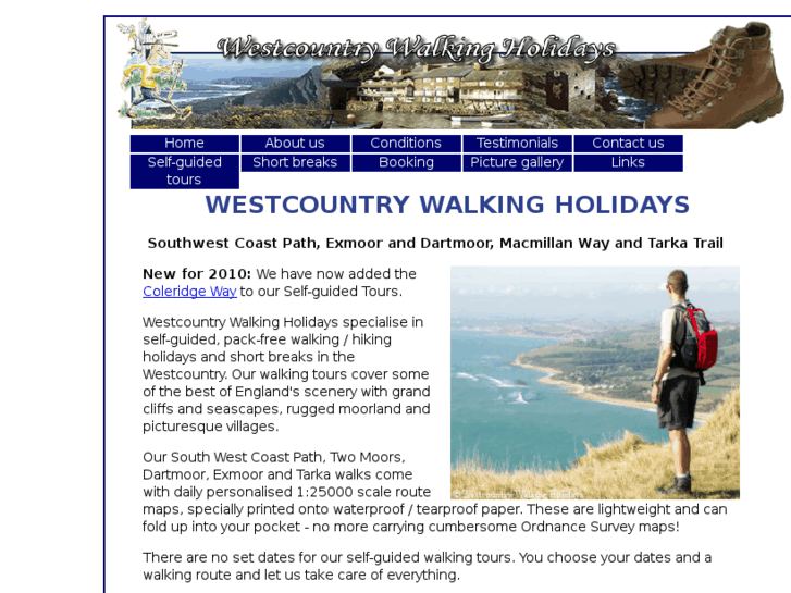 www.westcountry-walking-holidays.com