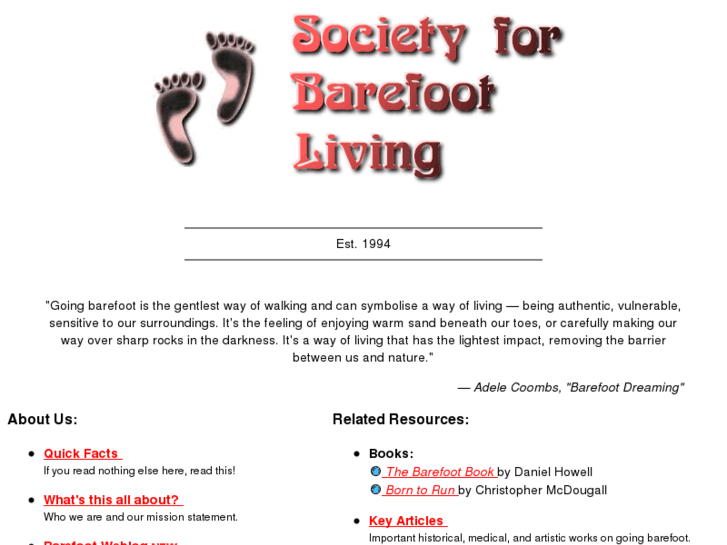 www.barefooters.org