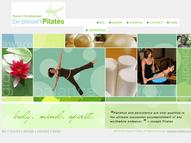 www.bepresentpilates.com