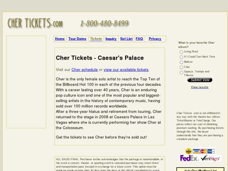 www.chertickets.com