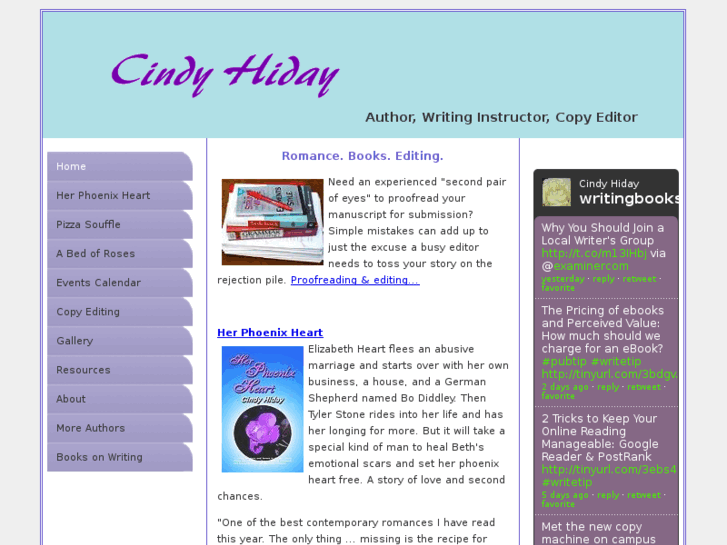 www.cindyhiday.com