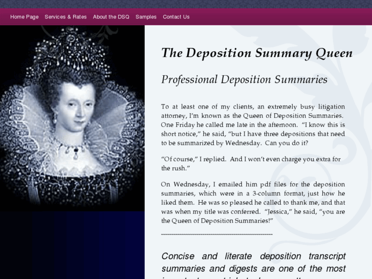 www.deposummaryqueen.com