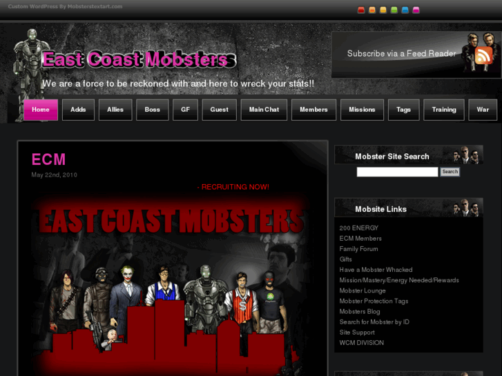 www.eastcoastmobsters.com