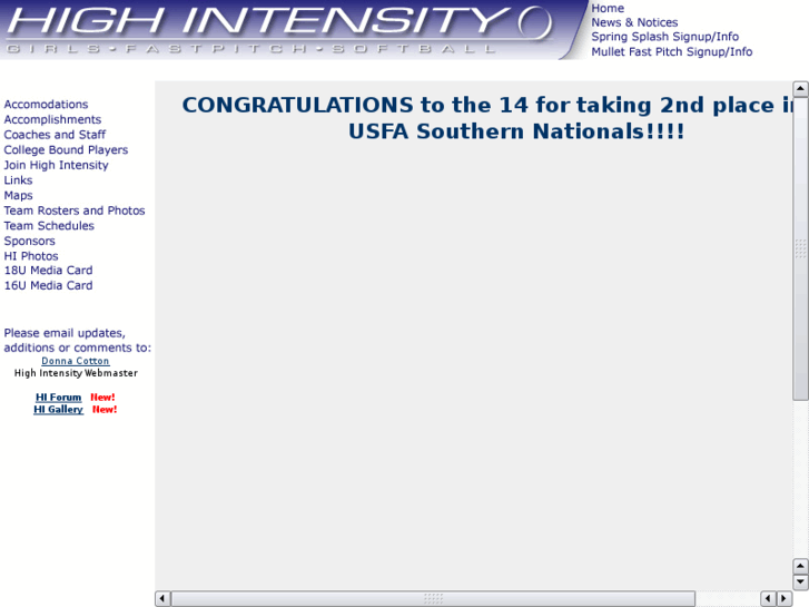 www.highintensitysoftball.com