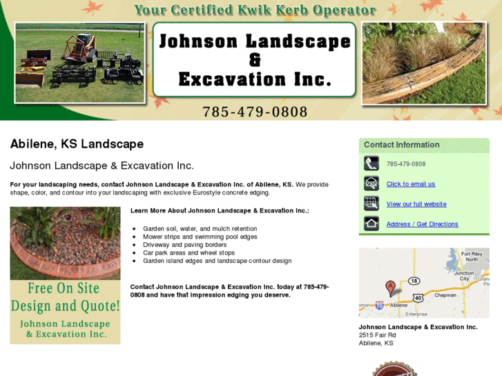 www.johnsonlandscapeandexcavation.com