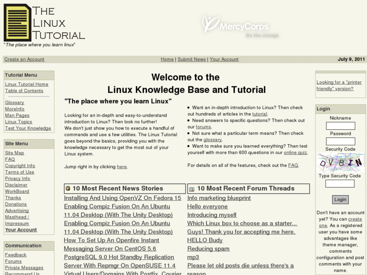 www.linux-tutorial.org