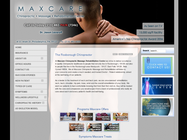 www.maxcarechiropractic.com