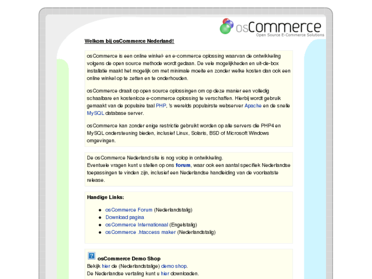 www.oscommerce.nl