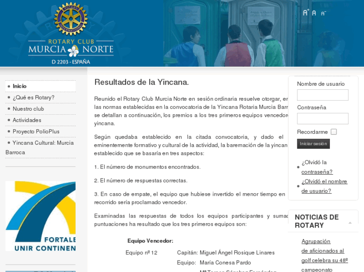 www.rotaryclubmurcianorte.com