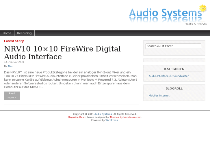 www.audio-systems.de