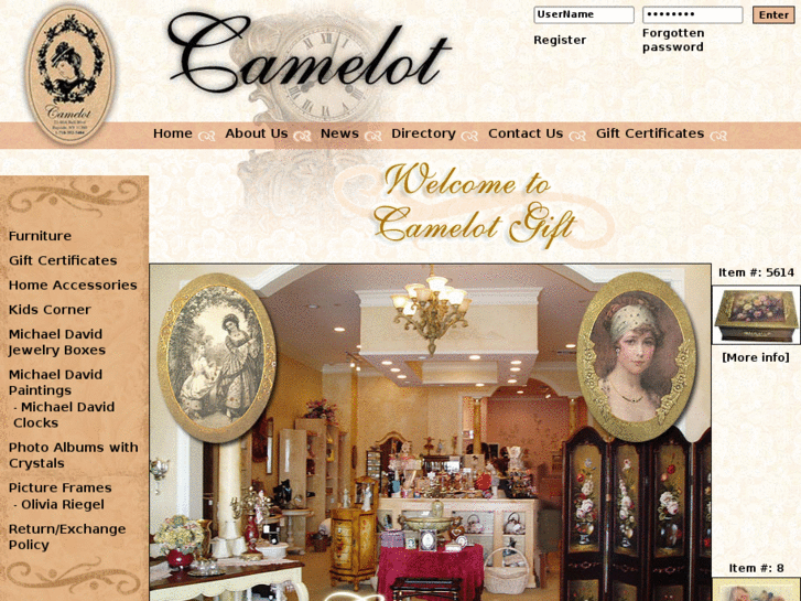 www.camelotgift.com