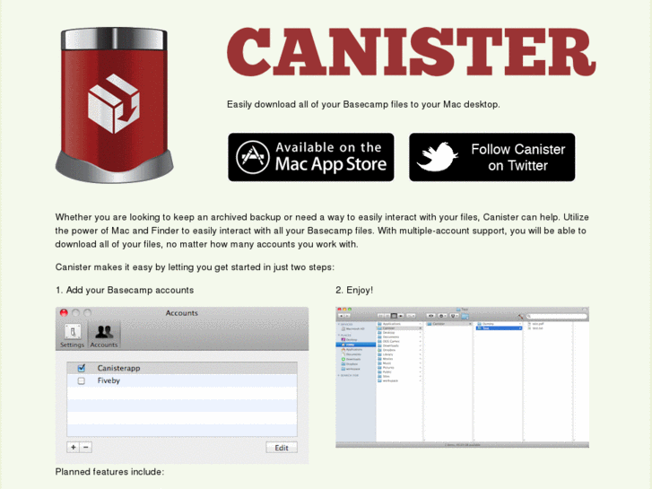 www.canisterapp.com