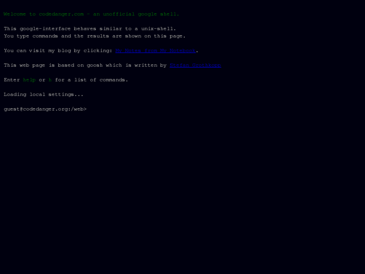 www.codedanger.com