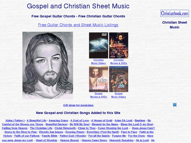 www.gospelandchristiansheetmusic.com