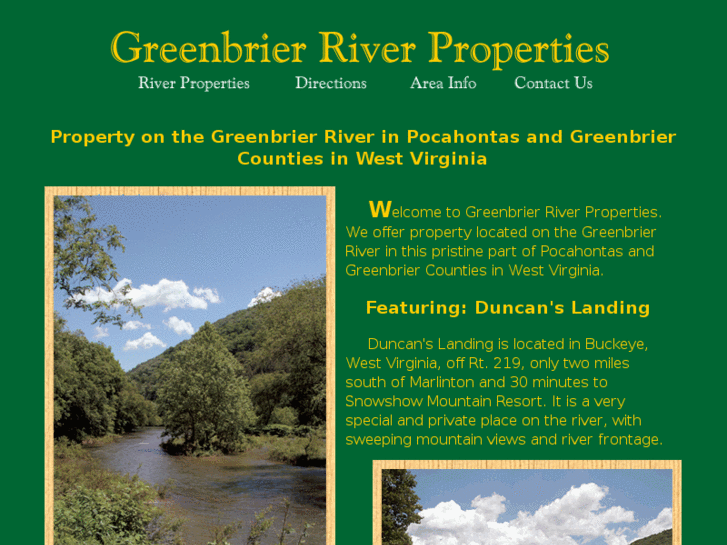 www.greenbrierriverproperties.com