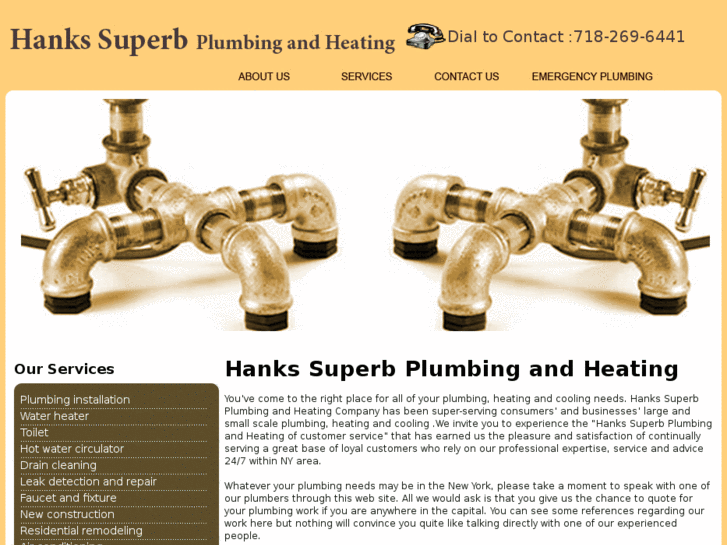 www.hankssuperbplumbingandheating.info