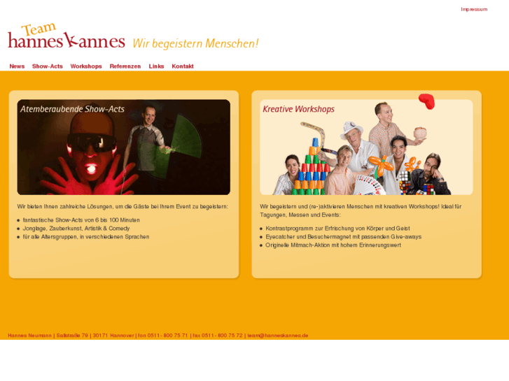 www.hannes-kann-es.com