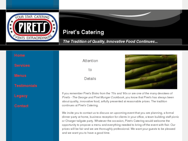 www.piretscatering.com