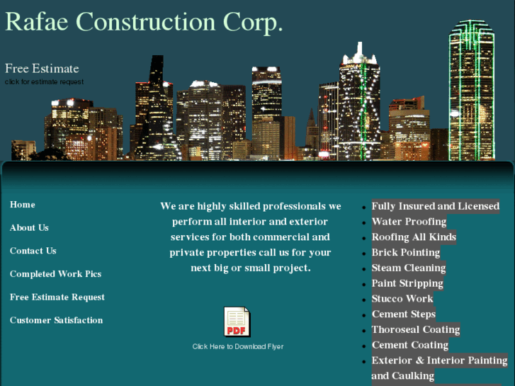 www.rafaeconstruction.com