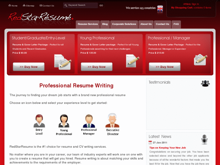 www.redstarresume.com