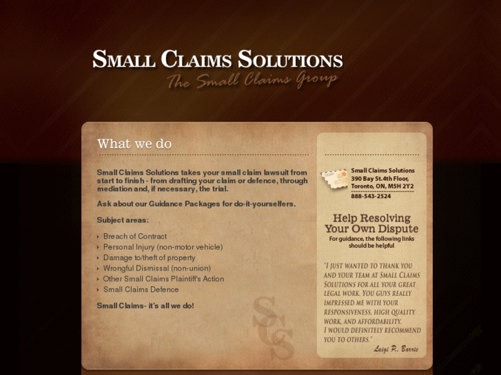 www.smallclaimsgroup.com