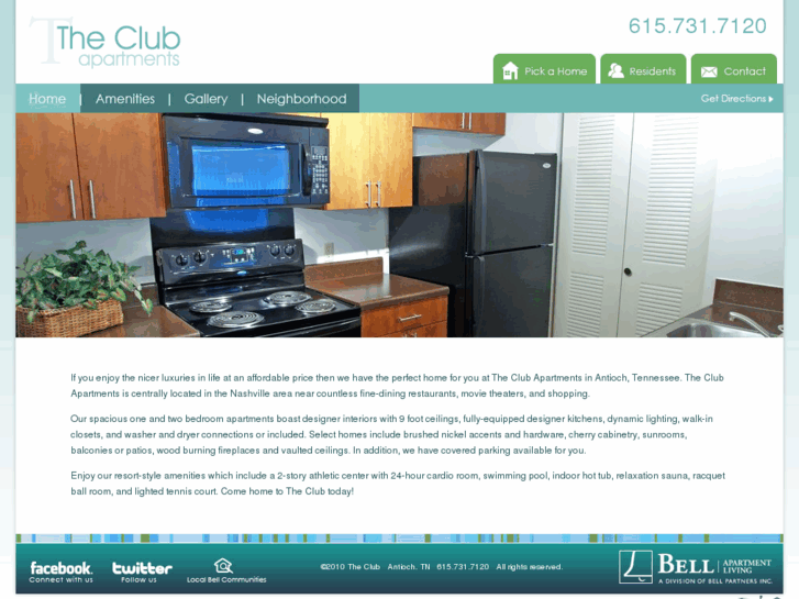 www.theclub-apartments.com