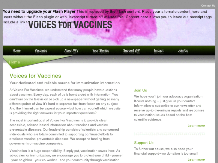 www.voicesforvaccines.com