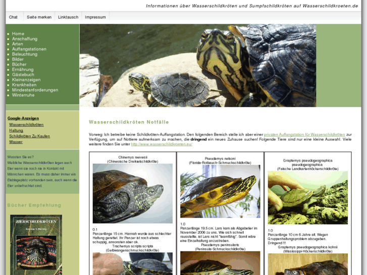 www.wasserschildkroeten.de