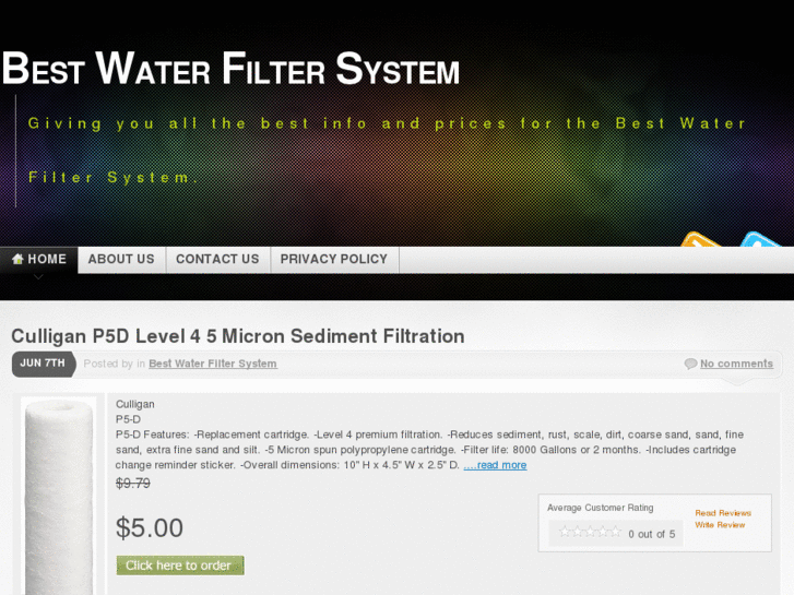 www.bestwaterfiltersystem.info