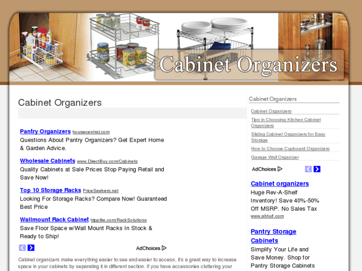 www.cabinetorganizers.org