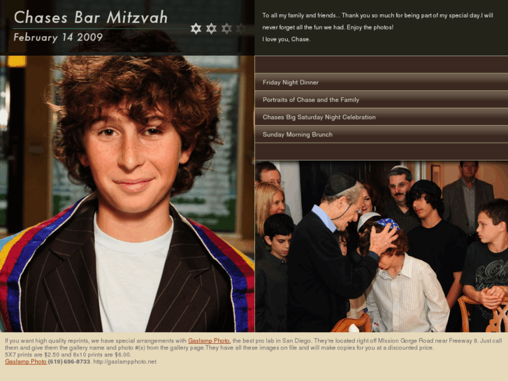 www.chasesbarmitzvah.com