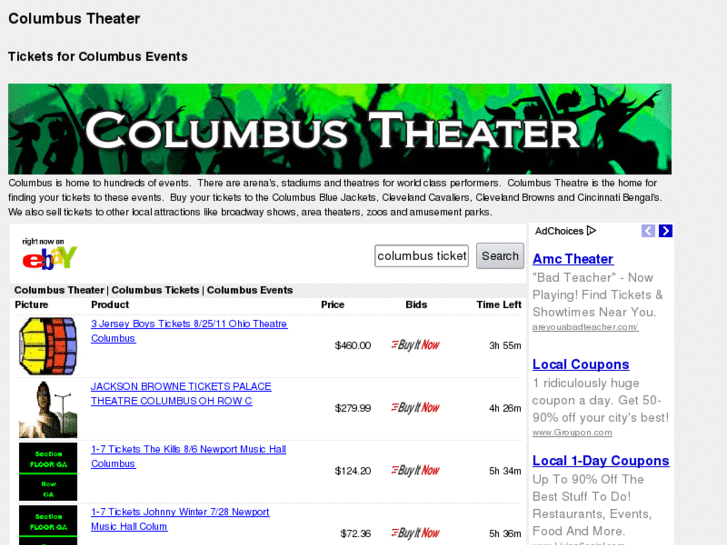 www.columbustheater.com