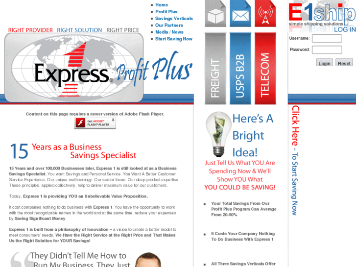 www.express1freight.com