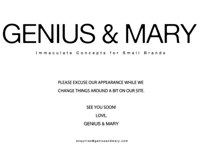 www.geniusandmary.com