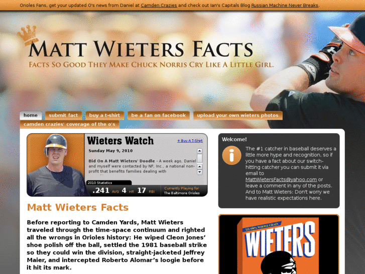 www.mattwietersfacts.com