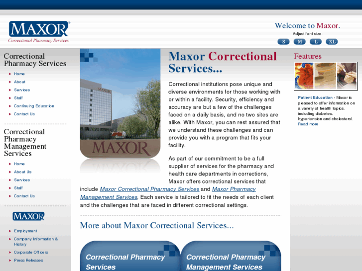 www.maxorcorrectional.com