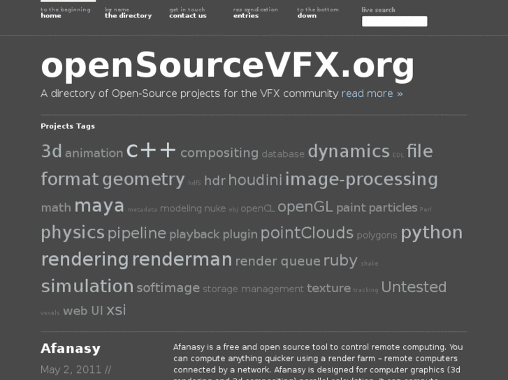 www.opensourcevfx.org