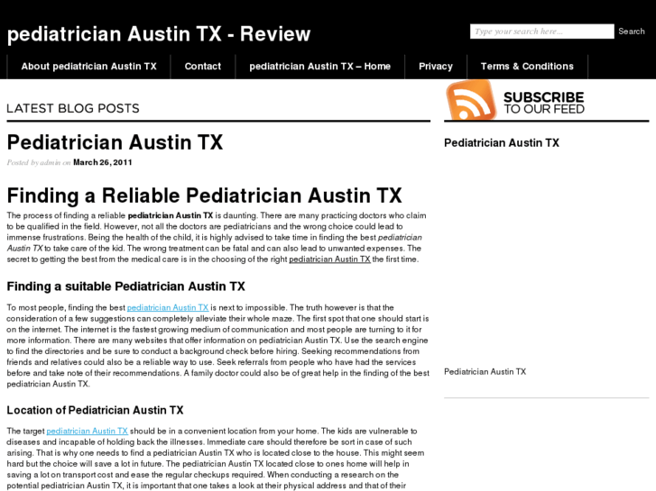 www.pediatricianaustintx.com