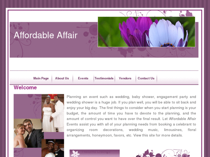 www.affordableaffairevents.com