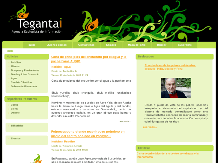 www.agenciaecologista.info