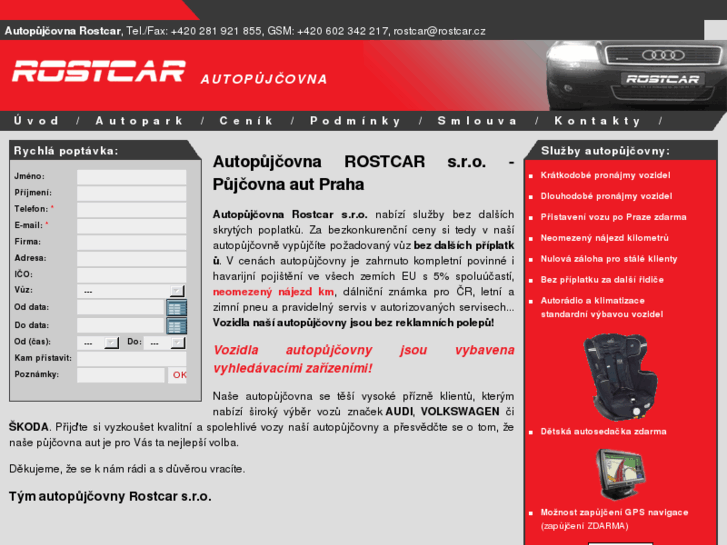 www.autopujcovna-rostcar.cz