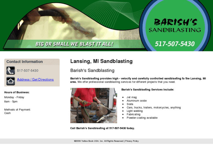 www.barishsandblasting.com
