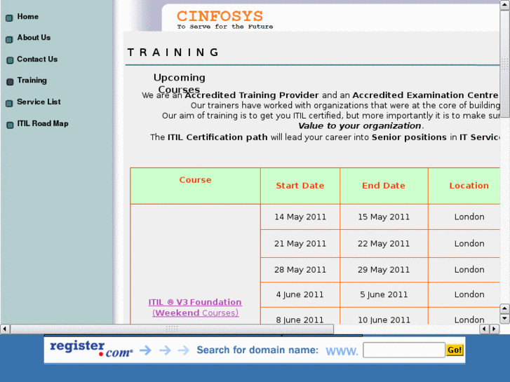 www.cinfosys.net