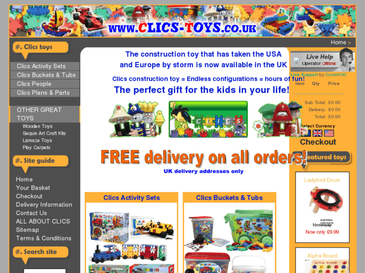 www.clics-toys.co.uk