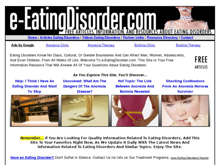 www.e-eatingdisorder.com