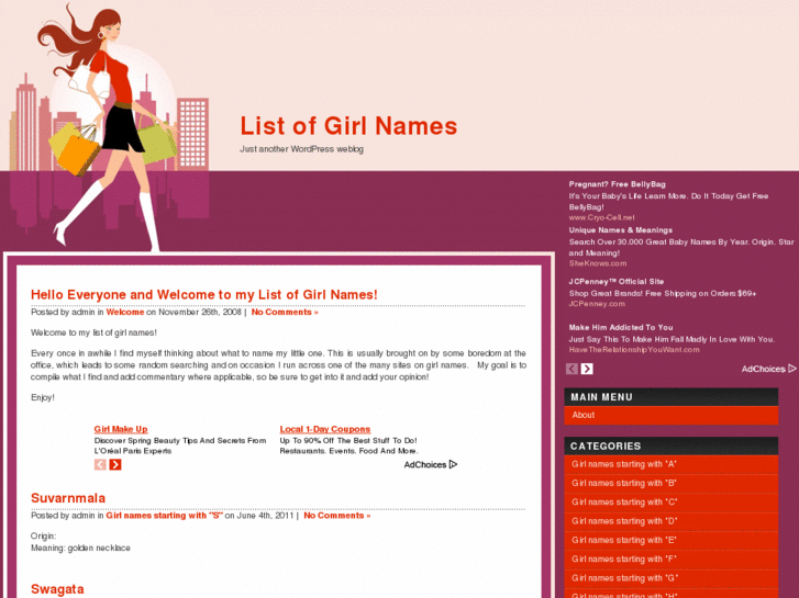 www.listofgirlnames.com