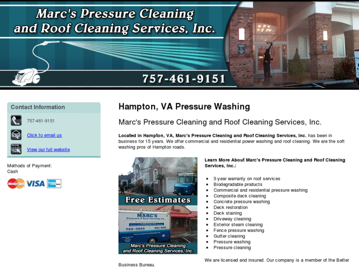 www.marcspressurecleaning4u.net