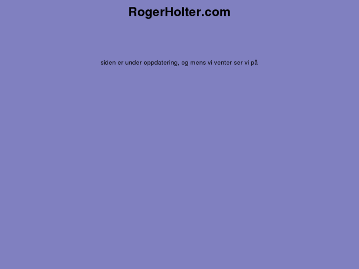 www.rogerholter.com