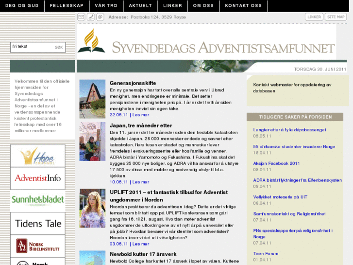 www.syvendedagsadventistsamfunnet.net
